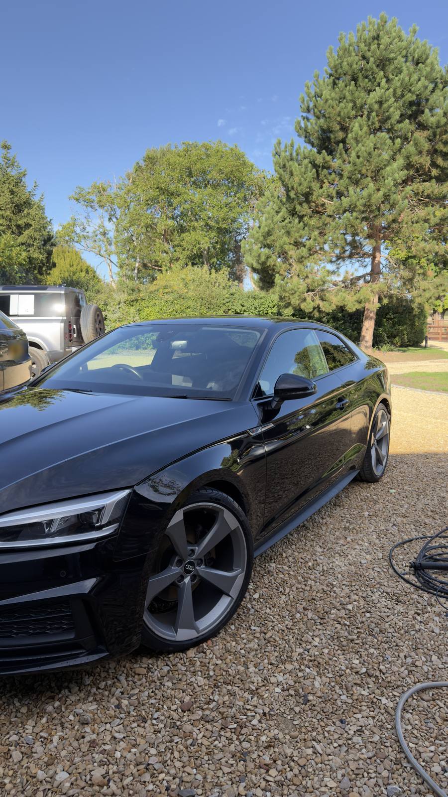 Audi A5 cleaned by Clayton's Autocare
