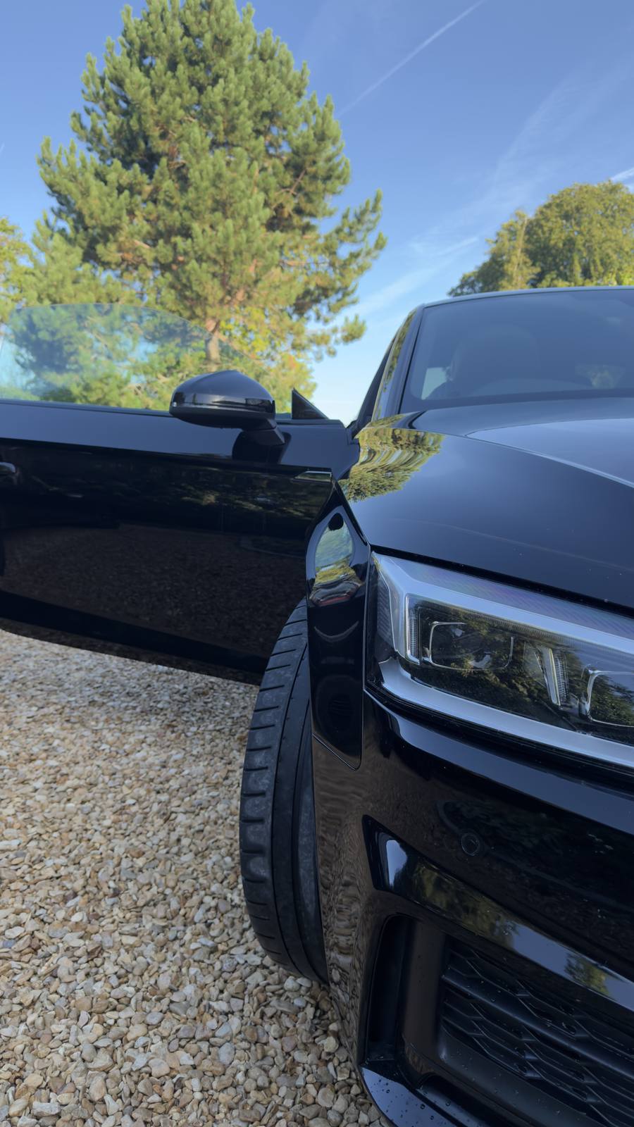 Audi A5 cleaned by Clayton's Autocare
