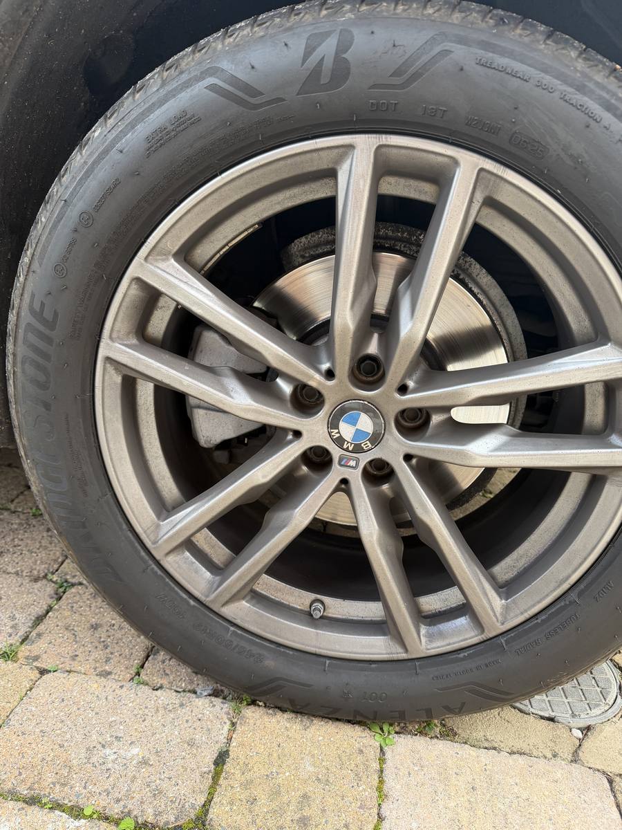 BMW before cleaning