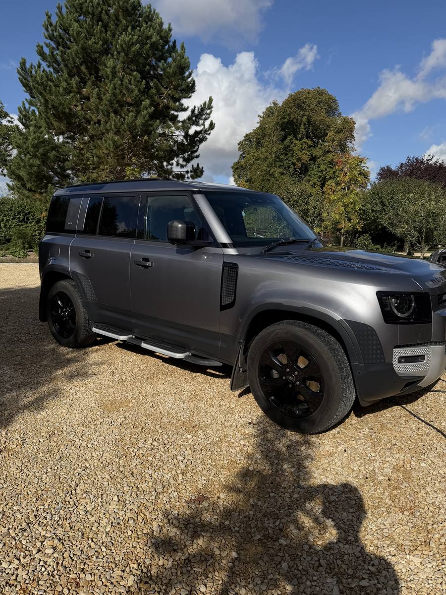 Land Rover Defender cleaned by Clayton's Autocare