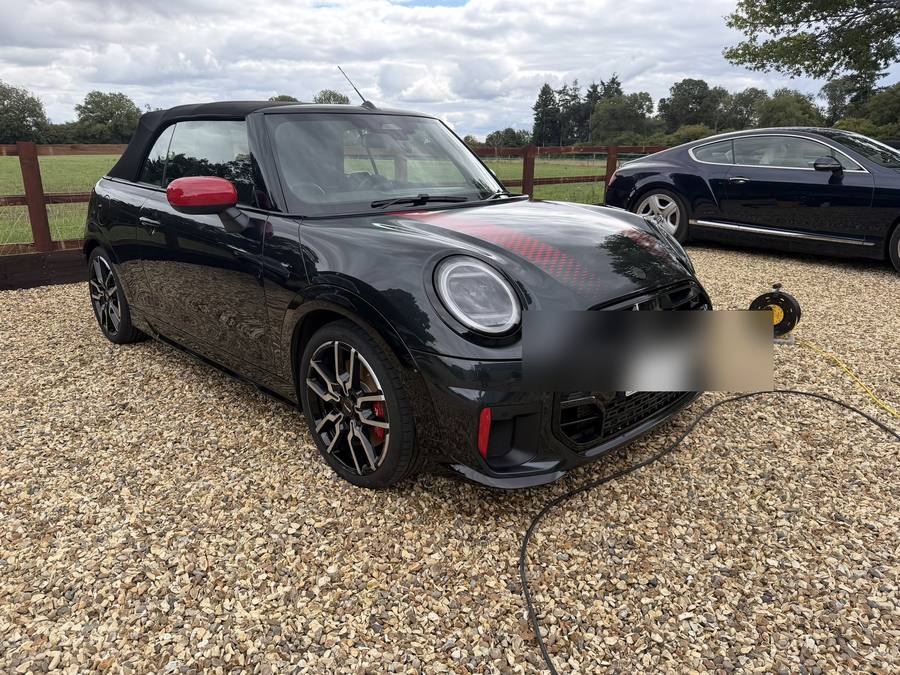 Mini Convertible cleaned by Clayton's Autocare