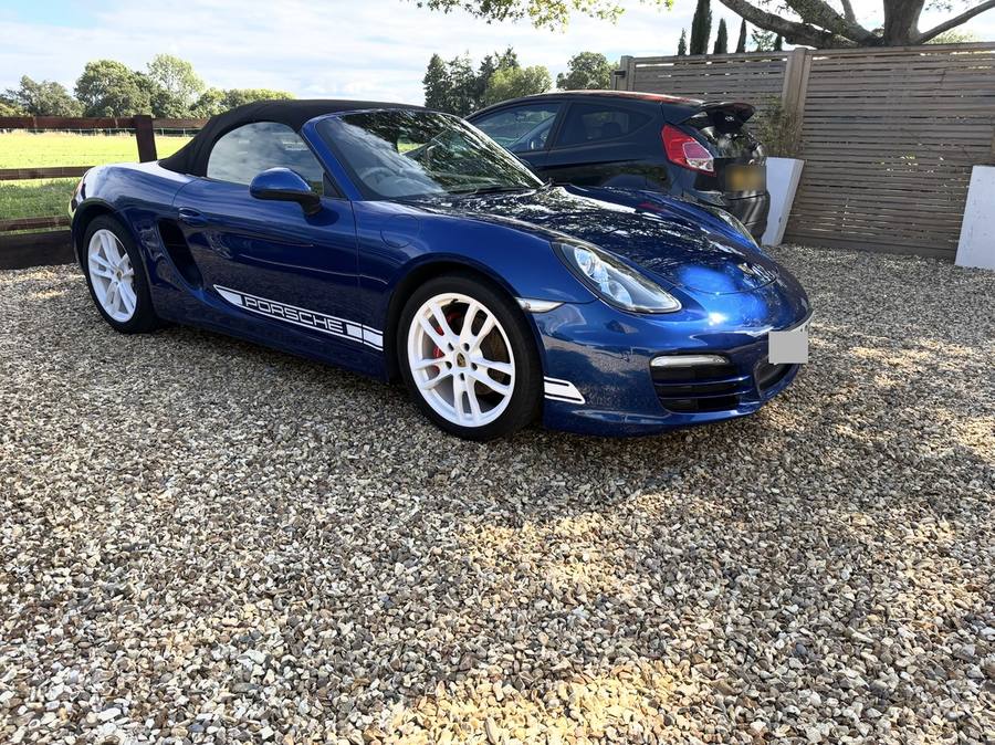 Porsche Boxster cleaned by Clayton's Autocare
