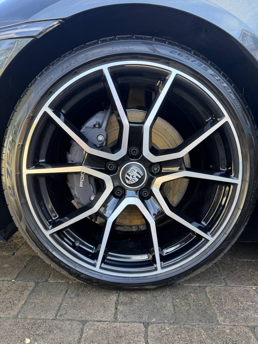 Porsche Taycan cleaned by Clayton's Autocare